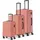 Bali Koffer-Set 3-tlg. orange/rosa/rot