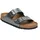 Arizona Birko-flor Schmale Sandalen - Metallic Black - EU 40