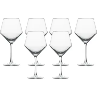 SCHOTT ZWIESEL 112421, Weißwein-Glas, Flötenglas, Glas, Transparent, Weißer Burgunder Wein, 700 ml - Transparent