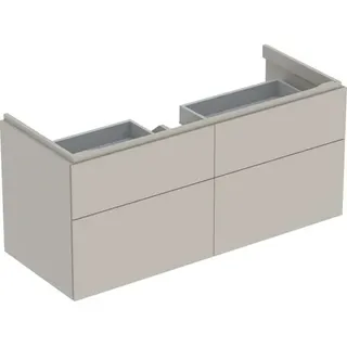 Geberit Xeno 2 Waschtischunterschrank, 1174x530x462mm, 4 Schubladen, 500.518.00.1, Farbe: Greige Lack matt