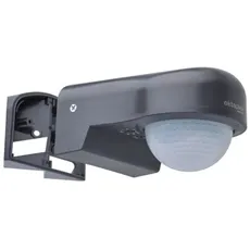 Bild Oktaplex Don Bewegungsmelder 230V IP65 240° PIR-Sensor 10m Reichweite anthrazit LED geeignet inkl. Eckhalterung