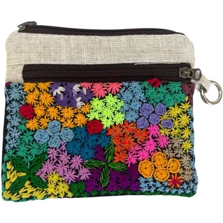 Asiatisch Hand Bestickt Bunt Thai Hmong Tribal Clutch Tasche / Tasche - S