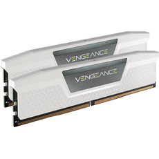 Bild Vengeance weiß DIMM Kit 64GB, DDR5-5200, CL40-40-40-77, on-die ECC (CMK64GX5M2B5200C40W)