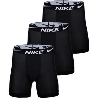 Nike Boxer Brief Long schwarz XL 3er Pack