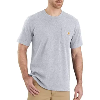 CARHARTT Workwear Pocket T-Shirt mit Tasche, Grau S