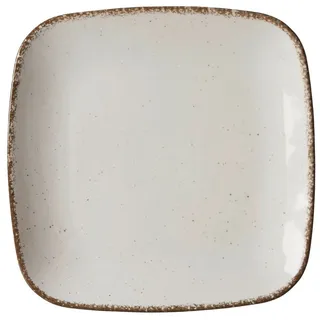 Ritzenhoff & Breker Speiseteller 27cm Casa eckig beige