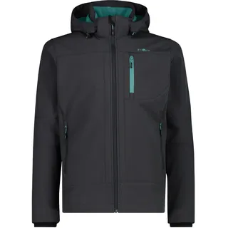 CMP Herren Zip Hoodie Softshell Jacke (Größe 3XL, grau)