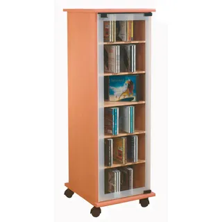 VCM CD-Regal Valenza 31 x 97,5 x 35 cm Buche