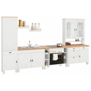 Home Affaire Küchenzeile Oslo 350 cm weiß