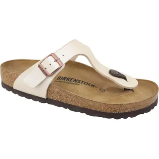 Birkenstock Gizeh Birko-Flor  graceful pearl white 35