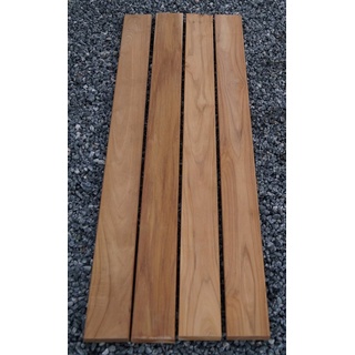 Gabiona Bankauflage TEAK 30 cm