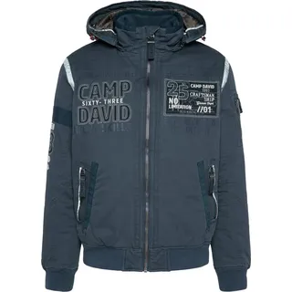 Camp David Jacke wattierter Blouson - Blau