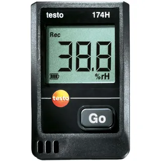 TESTO 0572 1741 02 174 H Temperatur-Datenlogger, Luftfeuchte-Datenlogger -20 bis 70 °C 0 bis 100 %
