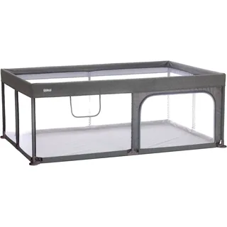 fillikid Laufgitter FILLIKID "Rio, XL groß", Baby, grau, Laufställe Laufgitter