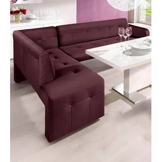 Barista 197 x 82 x 265 cm Luxus-Microfaser langer Schenkel rechts burgundy
