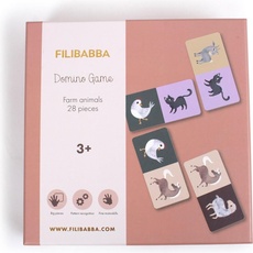 Filibabba Domino-Spiel - Bauernhoftiere