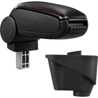 CITROEN DS3 PASSFORM MITTELARMLEHNE 2010 KUNST-LEDER SCHWARZ ARMLEHNE [pro.tec]