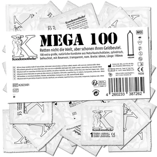Kondomotheke MEGA, Kondome 100 St transparent