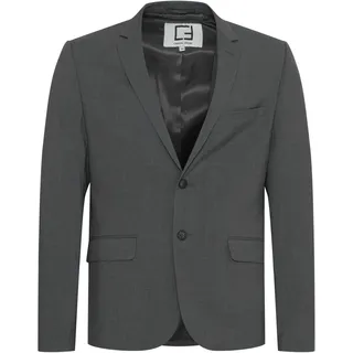 Anzugsakko CASUAL FRIDAY "Anzugsakko CFBernd", Herren, Gr. 44, grau (mid grau melange), Obermaterial: 64% Polyester PES. 34% Viskose CV. 2% Elasthan EL., Sakkos Anzugsakko