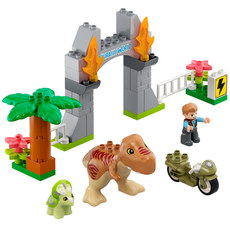 Bild von Duplo Ausbruch des T. rex und Triceratops 10939