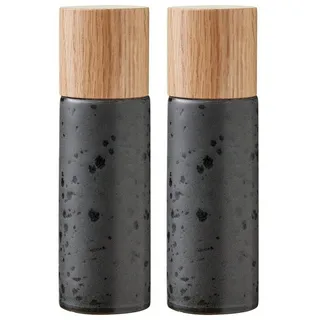 Bitz Gewürzmühlen-Set 16,7 cm Schwarz unbefüllt