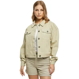 URBAN CLASSICS Oversized Colored Denim Jacke Soft Seagrass M