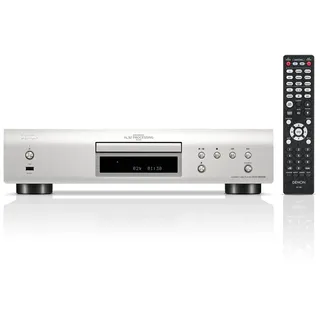 Denon DCD-900NE HiFi CD Player, CD Spieler, Hi-Res, Unterstützung von CD, CD-R/RW, MP3, WMA und USB, Silber