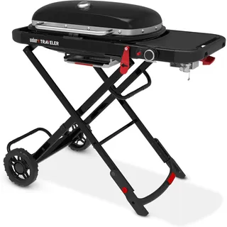 Camping-Gasgrill WEBER "Traveler", schwarz, B:111cm H:94cm T:59cm, Grills, Camping-Gasgrill