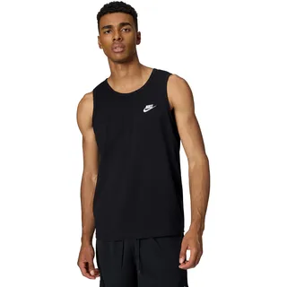 Nike Herren M NSW Club Tanktop, Schwarz (black/White), S
