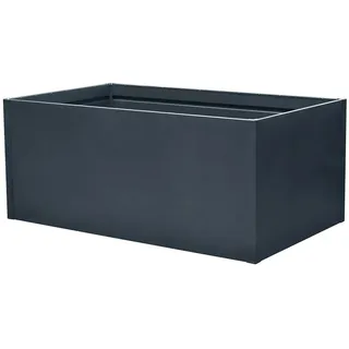 Floraworld Hochbeet klassisch Twin-Wall Gr. L 180 x 90 x 76 cm Schwarz
