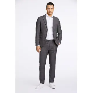 LINDBERGH Anzug 2 tlg. slim fit in karierter Optik, grau check