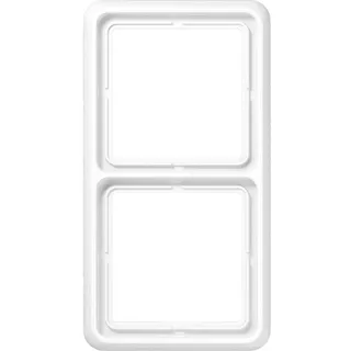Jung Rahmen 2fach Alpinweiß CD582WW