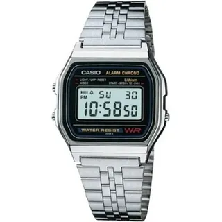 Casio Vintage A158WA-1DF Edelstahl 33,2 mm A158WA-1DF