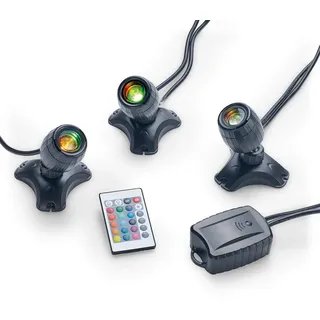 PONTEC PondoStar LED RGBW Set 3 - Grau
