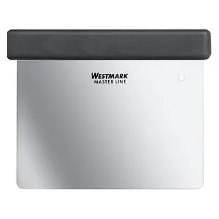 Westmark Teigschaber Master Line, schwarz, silber 13,0 cm,