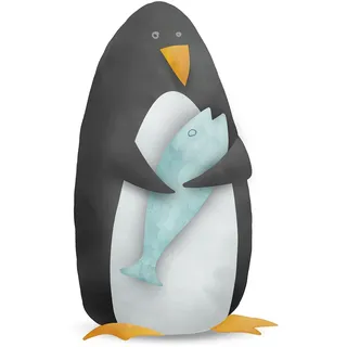 KOMAR Wandbild Cute Penguin 50 x 70 cm
