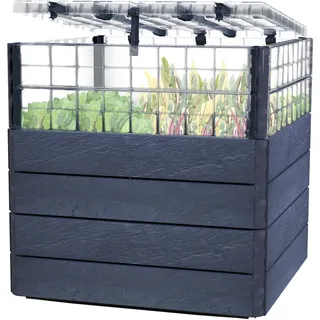 GARANTIA Ergo Quadro TurboPlus L 80 x 80 x 80 cm Grau