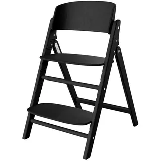 cybex Gold Hochstuhl , Schwarz , Holz , Buche , massiv, Sperrholz , 47.3x81.5x62.6 cm , Fußstütze verstellbar, Sitzfläche verstellbar, zusammenklappbar , Babymöbel & Kindermöbel, Babyzimmer, Hochstühle