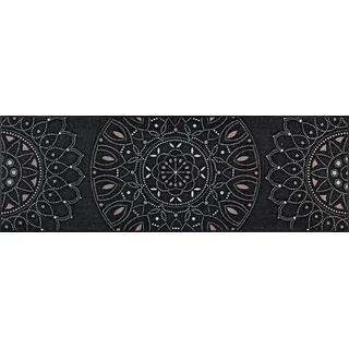 Wash+Dry Fußmatte, Purnima 60x180cm, innen und außen, waschbar Grau