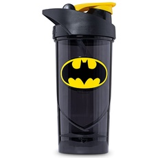 Bild Hero Pro Classic Shaker Batman Classic - BPA-frei - Gym Zubehör - Eiweiss Shaker - Fitness Trinkflasche - Schwarz - 700ml