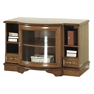 TV-Schrank TV Lowboard Fernsehtisch Fernsehunterschrank Medienkonsole - Braun