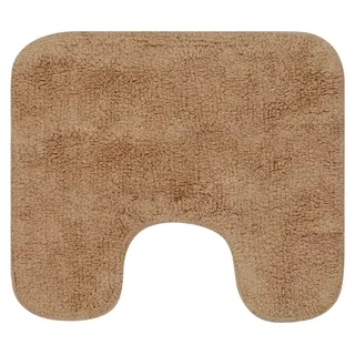 Badematten Set 100% Baumwolle, Beige, 50x78 cm, rutschfest, für Badezimmer - Beige