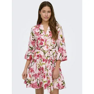 Only Tunikakleid Blumen Rosa 38