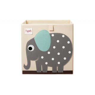 3 Sprouts Aufbewahrungsbox Elefant