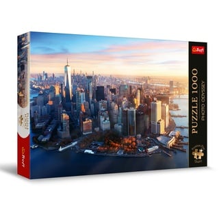 Trefl 10828 Premium Plus Quality-Puzzle Photo Odyssey Manhattan, New York-1000 Elemente, Einzigartige Fotoserie, Ideale Anpassung der Teile, für Erwachsene und Kinder ab 12 Jahrenvvvv, Mehrfarben