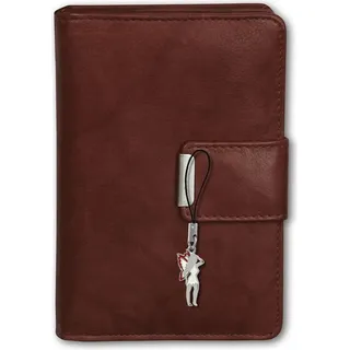 Money Maker Damen Portemonnaie braun