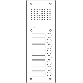 Türstation Acero Pur Edelstahl 8WE 1811125