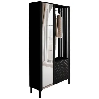 lookway Garderobenschrank LUMI Schwarz