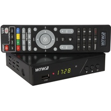 Wiwa Tuner TV Wiwa H.265 Pro (DVB-T2, DVB-T), TV Receiver, Schwarz