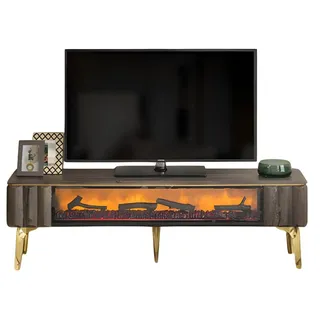 TV Sideboard Dekokamin Elektrokamin Fernsehtisch Modern Praktisch Stilvoll